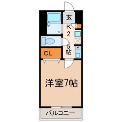 グレース松本の物件間取画像